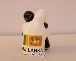 Cute Ceramic Salt and Pepper Couple Shakers Charming Home Decor