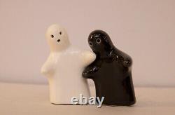 Cute Ceramic Salt and Pepper Couple Shakers Charming Home Decor