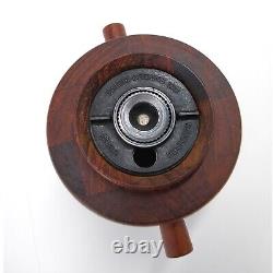 DANSK Teak Salt Shaker Pepper Grinder Plastic IHQ Denmark Double Barrel 824