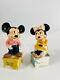 Disney Collectables 1950's Mickey Mouse & Minnie Mouse Salt & Pepper Shakers