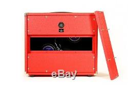 Dr. Z 2x10 Extension Cabinet in Red & Salt/Pepper New