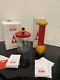 ETTORE SOTTSASS / Alessi Twergi salt pepper spice grinder Red and Jar New in box