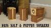 Easy Gift Project Salt And Pepper Shakers 215