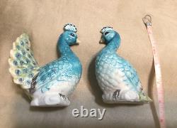 Edie Rose Home Peacock Collection Salt and Pepper Shakers