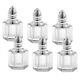 Elegant and Modern Crystal Alana Salt and Pepper Shakers, Set of 6, 2 Inches