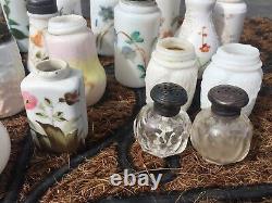 Estate Collection Victorian Salt Pepper Shakers Consolidated Glass Bundle Group