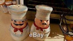 Fat Chef Salt And Pepper Shakers