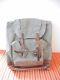 Fine Vintage Swiss Army Military Backpack Rucksack 1965 CH Canvas Salt Pepper