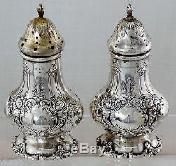 Francis I by Reed And Barton Sterling Silver Salt & Pepper Shakers, No Mono