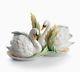Franz Porcelain Salt & Pepper Shakers Southern Splendor Swan