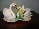 Franz Porcelain Swan Lake Salt and Pepper Splendor, Signed