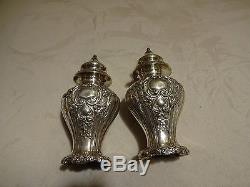 Gorham Chantilly Grand Salt And Pepper Shakers