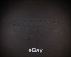 Georg Jensen Modern Stainless Steel Salt, Pepper, Jar. # 37. Erik Magnussen