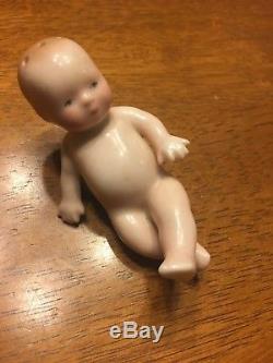 Glazed China Bye-lo Baby Babies Salt And Pepper Shaker Shakers Vintage Old 1920s