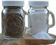 Golden Harvest Ball Mason Jar Glass Salt and Pepper Shakers (Clear Set of 2)