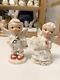 HTF Vintage Artmark November Angel of the Month Salt and Pepper Shakers