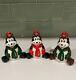 Hamm's Beer Bears Christmas Salt Pepper Shakers & Christmas Ornament Holiday Set