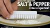 How To Separate Salt And Pepper Experiment