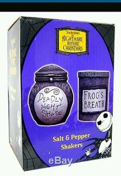 Incredibly Rare Nightmare Before Christmas Salt and Pepper pots