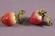 JAY STRONGWATER Strawberry embellished salt & pepper