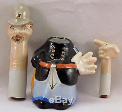 Keystone Bobby Policeman Nodder Salt and Pepper Shakers