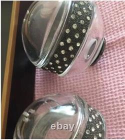 L'OBJET Jewels Salt & Pepper (Set of 2) Platinum New with orjinal box