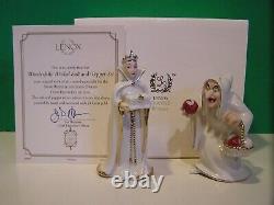 LENOX SNOW WHITE 5 Sets of SALT & PEPPER Shakers with SHELF NEW in BOXES withCOA's