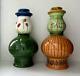 Large Ceramic Raymor MCM Salt Pepper Shakers- Signed, Italy