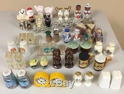 Large Lot of Salt and Pepper Shakers, 135 Sets