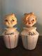 Lefton ESD Vintage Pixie Salt & Pepper Shakers-Anthropomorphic