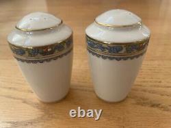 Lenox Autumn Salt and Pepper shakers withgold rim NEVER USED