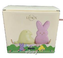 Lenox Peeps Salt and Pepper Set with Tray Chick and Tray only No Bunny