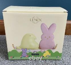 Lenox Peeps Salt and Pepper Set with Tray Chick and Tray only No Bunny