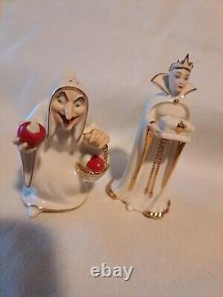 Lenox Snow White Good Witch, Bad Witch Salt & Pepper Shakers