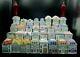 Lenox Village 28 Houses Spice Jars Unused & Salt and Pepper Shakers & Candle