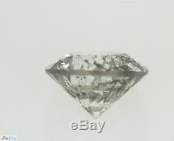 Loose Salt And Pepper Diamond 1.01 Carat Vintage Round Shape Designer Ston VIDEO
