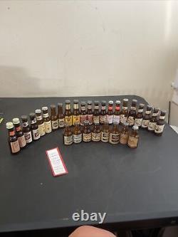 Lot Of 30 Vintage Beer Bottle Shakers Ruppert Bud Schlitz Blatz Salt And Pepper