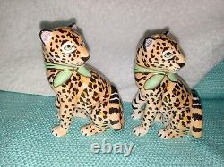 Lynn Chase Cheetah Salt N Pepper Shakers