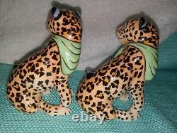 Lynn Chase Cheetah Salt N Pepper Shakers