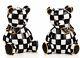 MACKENZIE CHILDS COURTLY BEAR SALT & PEPPER SET Anniversary Exclusive