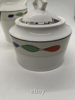 MIKASA Ultima Headline HK 232 Salt & Pepper Shakers, Cream & Sugar Set ECU 4 Pic