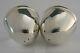 MODERNIST BOXED STERLING SILVER BEE HIVE SALT AND PEPPER POTS 2001 74g