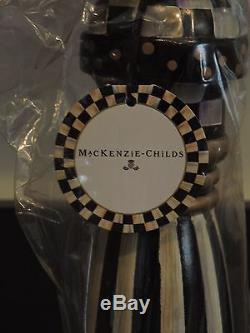 MacKenzie-Childs COURTLY CHECK PEPPER MILL 10 BRAND NEW