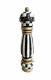 MacKenzie-Childs Courtly Check 10 Pepper Mill RETIRED new MSRP $165