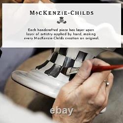 MacKenzie-Childs Courtly Check Salt and Pepper Shakers Enamel Shaker Set