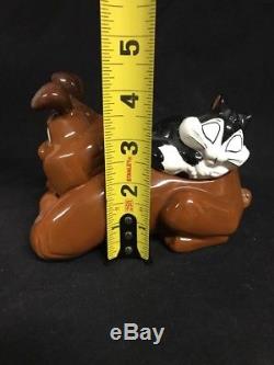 Marc anthony & pussyfoot salt and pepper shakers Looney Tunes WB Mint Warner SG1