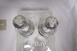 Match Pewter Siena Salt & Pepper Shaker Set In Bag Perfect Condition
