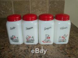 McKee WESTIE Dogs Range Shakers Salt Pepper Sugar Flour
