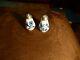 Meissen Salt and Pepper Shakers approximatly 2 3/4 Inches Tall