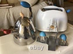 Michael Graves 5 Piece Set Toaster, Kettle, S&P Shakers/Napkin Holder Combo